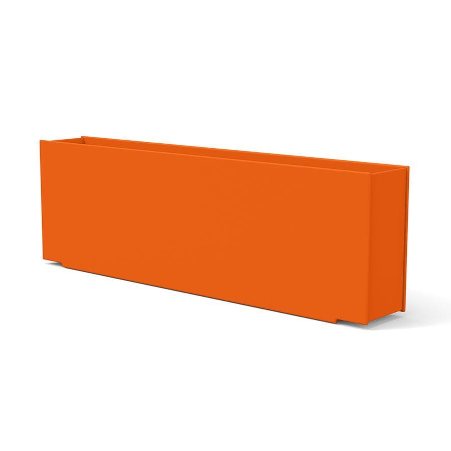 Mondo Skinny Planter planter Loll Designs Sunset Orange Quad 