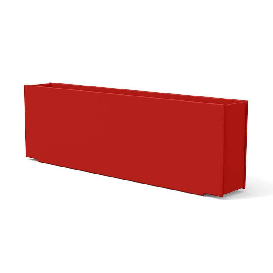 Mondo Skinny Planter planter Loll Designs Apple Red Quad 