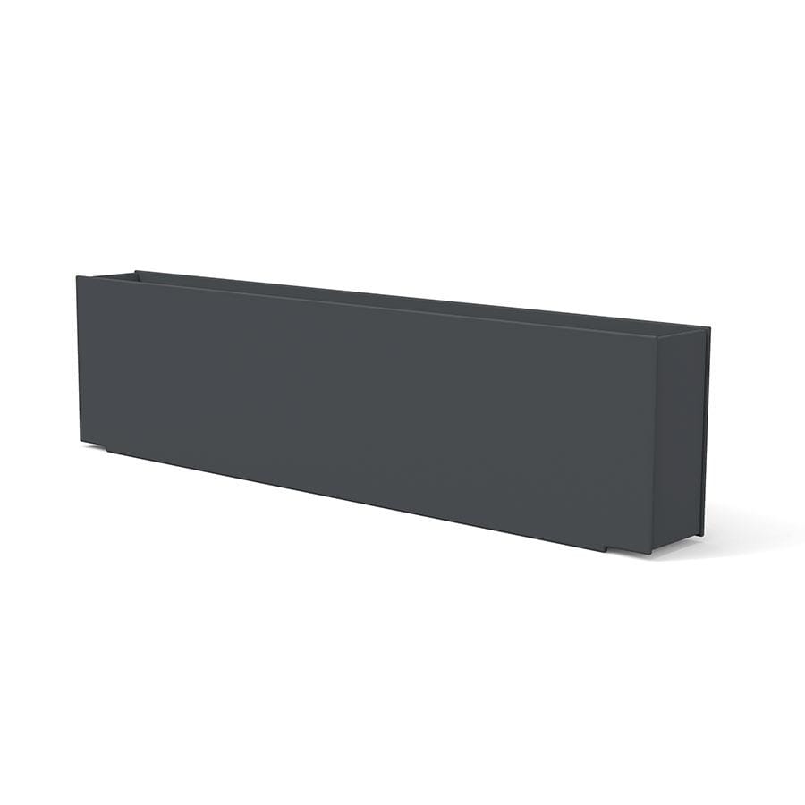 Mondo Skinny Planter planter Loll Designs Charcoal Grey Quint 