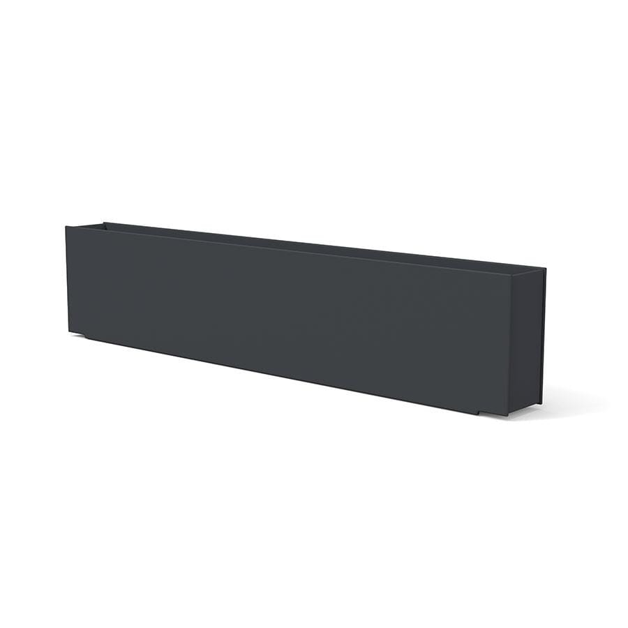 Mondo Skinny Planter planter Loll Designs Charcoal Grey Six 