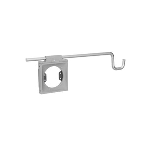 Monitor Arm Accessory Holder - Quick Ship Accessories humanscale Universal Accessory Bracket with Accessory Holder Silver 