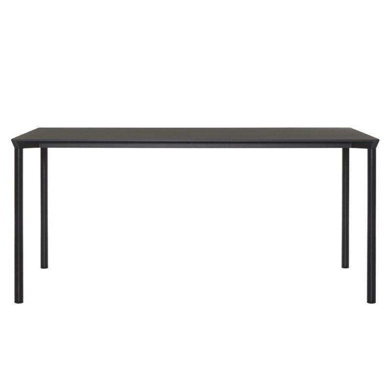 Monza Rectangular Table Tables Plank Black HPL top - black powder-coat legs 