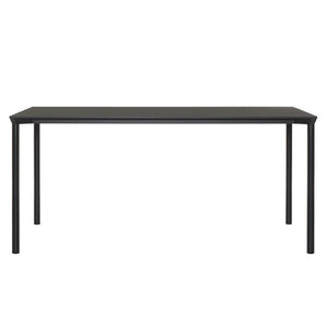 Monza Rectangular Table Tables Plank Black HPL top - black powder-coat legs 