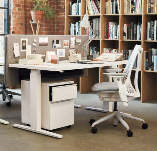 Motia Rectangular Desk Desk herman miller 