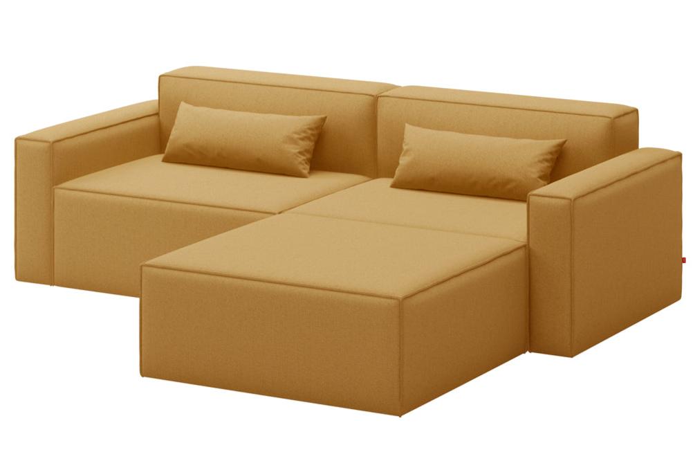 Mix Modular 3 Piece Sectional Sofa Sofa Gus Modern Mowat Ferro 