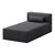 Mix Modular 2 Piece Chaise Sofa Gus Modern Mowat Raven 