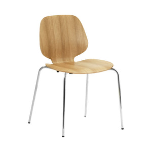 My Chair Chairs Normann Copenhagen Chrome Lacquered Oak Veneer 