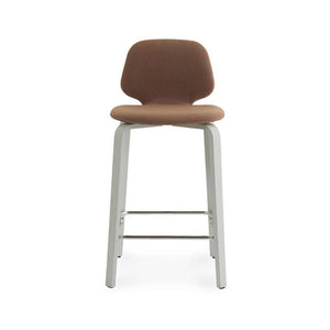 My Chair Wood Base Barstool Fully Upholstered Stools Normann Copenhagen 