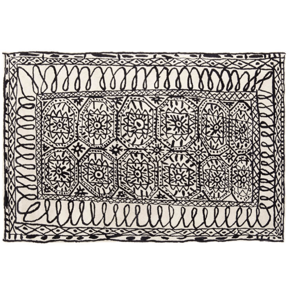 Black On White Estambul Rug Rug NaniMarquina Large 