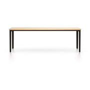 Plate Rectangular Table Coffee Tables Vitra 44.5"L x 16.25" W - Natural oak top - chocolate base 