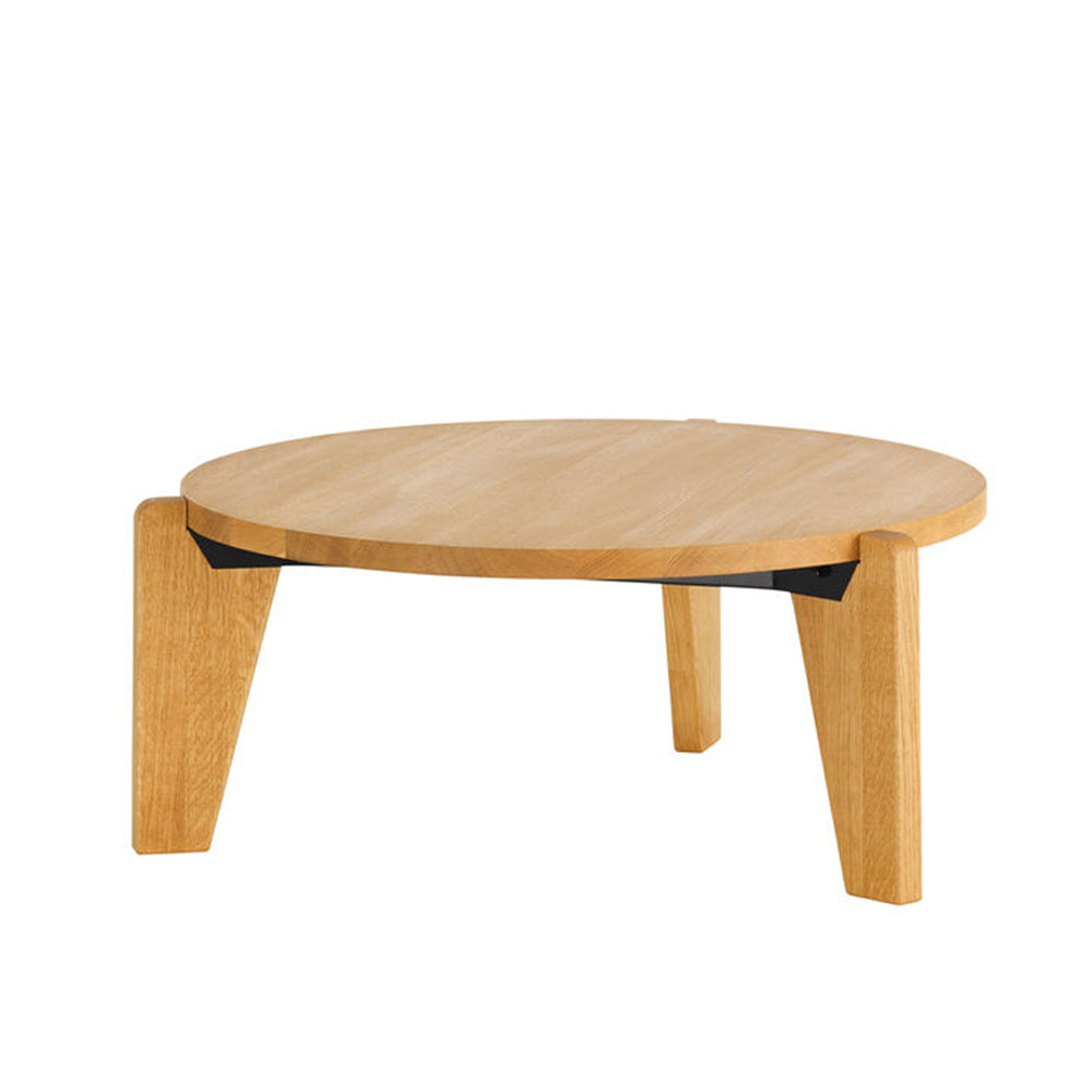 Prouvé Guéridon Bas Solid Guéridon Bas Vitra Solid Natural Oak/ Oiled 