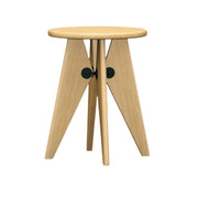 Tabouret Solvay Stool Stools Vitra solid natural oak 