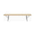 Nelson Cane Bench Benches herman miller 60 Inch Natural Maple Black