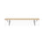 Nelson Cane Bench Benches herman miller 72 Inch Natural Maple Black