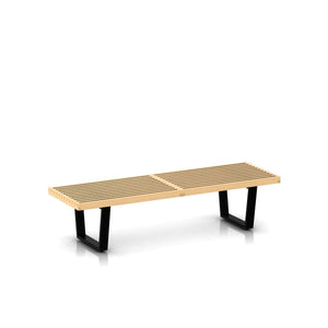Nelson Bench Benches herman miller 60-inches Wide +$115.00 Wood Base Natural Maple Slat Finish