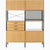 Eames ESU420 by Herman Miller / Eames Storage Unit storage herman miller Neutral Colors Black Frame + $129.00 