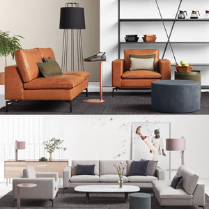 New Standard Armless Sofa Sofa BluDot 