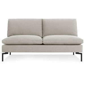New Standard Armless Sofa Sofa BluDot Nixon Sand - Black Legs 