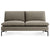 New Standard Armless Sofa Sofa BluDot Sanford Black - Black Legs 