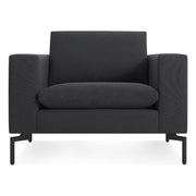 New Standard Lounge Chair lounge chair BluDot Maharam Meld in Panda - Black Legs 