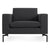 New Standard Lounge Chair lounge chair BluDot Maharam Meld in Panda - Black Legs 