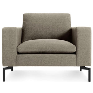 New Standard Lounge Chair lounge chair BluDot Sanford Black - Black Legs 