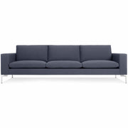 New Standard Sofa 104 Sofa BluDot Nixon Blue/White Legs 