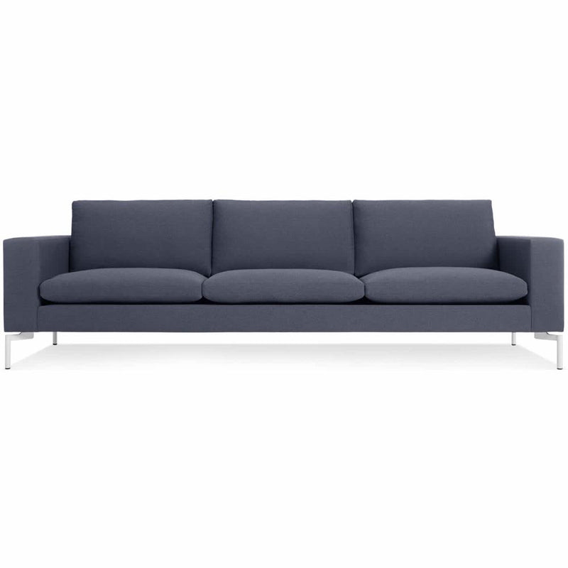 New Standard Sofa 104 Sofa BluDot Nixon Blue/White Legs 