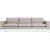 New Standard Sofa 104 Sofa BluDot Nixon Sand/White Legs 