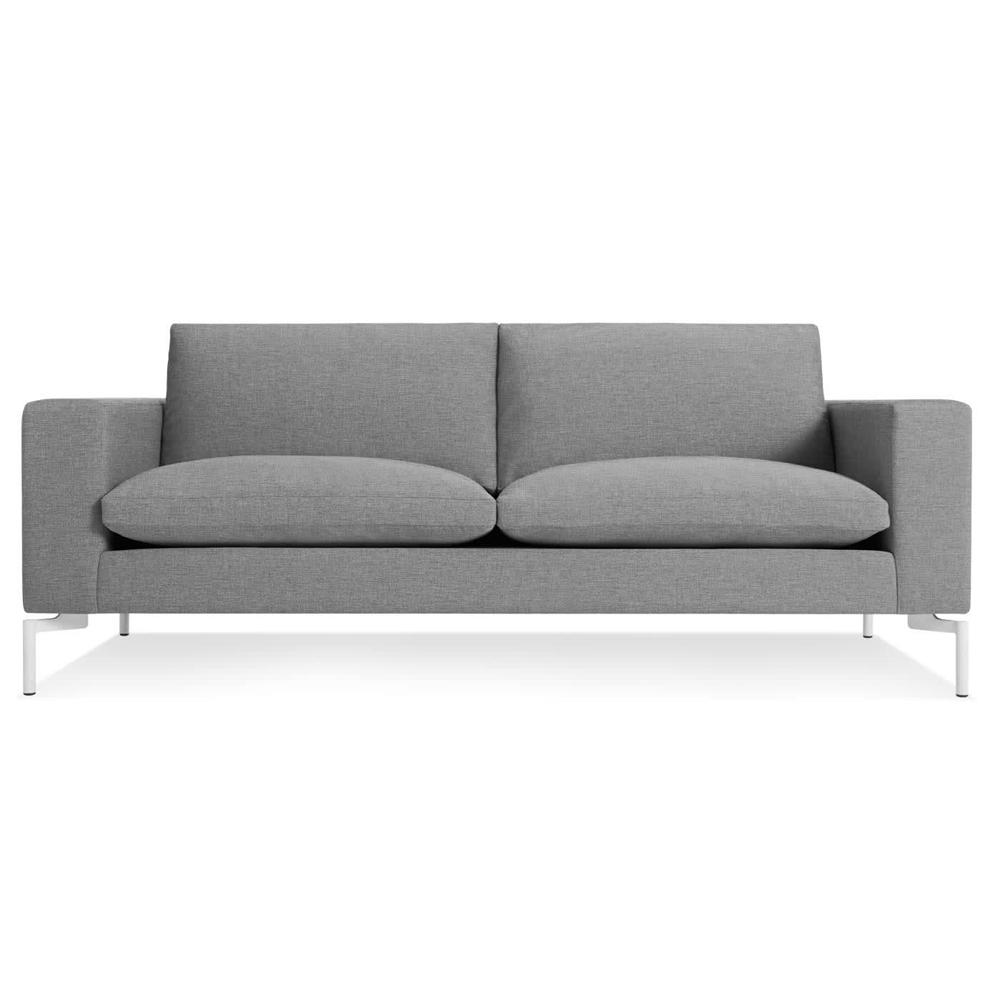 New Standard Sofa 78 Sofa BluDot Spitzer Grey - White Legs 