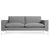 New Standard Sofa 78 Sofa BluDot Spitzer Grey - White Legs 