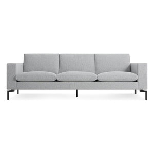 New Standard Sofa 92 Sofa BluDot Maharam Mode in Intaglio - Black Legs 