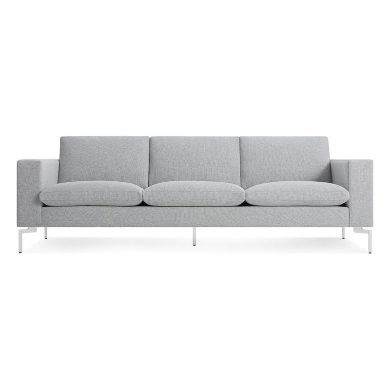 New Standard Sofa 92 Sofa BluDot Maharam Mode in Intaglio - White Legs 