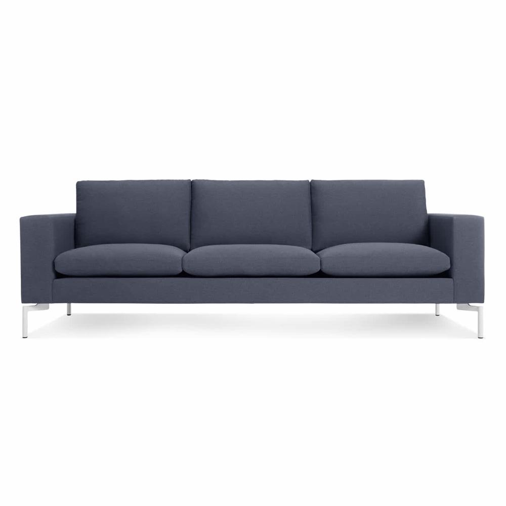 New Standard Sofa 92 Sofa BluDot Nixon Blue - White Legs 