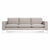 New Standard Sofa 92 Sofa BluDot Nixon Sand - White Legs 