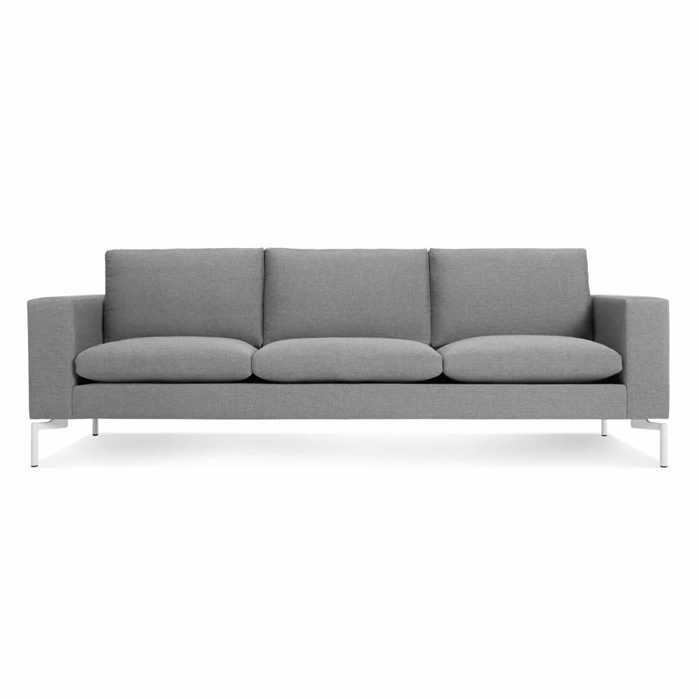 New Standard Sofa 92 Sofa BluDot Spitzer Grey - White Legs 