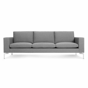 New Standard Sofa 92 Sofa BluDot Spitzer Grey - White Legs 