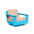 Nisswa Lounge Chair lounge chairs Loll Designs Sky Blue Cast Petal 