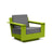 Nisswa Lounge Chair lounge chairs Loll Designs Leaf Green Cast Charcoal 