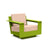 Nisswa Lounge Chair lounge chairs Loll Designs Leaf Green Cast Petal 