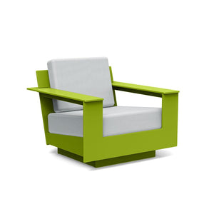 Nisswa Lounge Chair lounge chairs Loll Designs Leaf Green Cast Silver 
