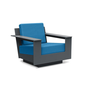 Nisswa Lounge Chair lounge chairs Loll Designs Charcoal Grey Canvas Regatta 