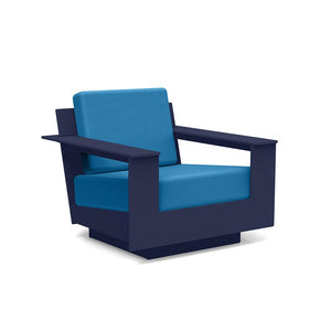 Nisswa Lounge Chair lounge chairs Loll Designs Navy Blue Canvas Regatta 