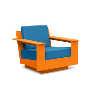 Nisswa Lounge Chair lounge chairs Loll Designs Sunset Orange Canvas Regatta 