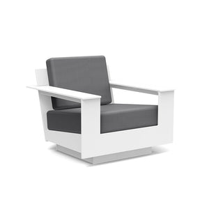 Nisswa Lounge Chair lounge chairs Loll Designs Cloud White Cast Charcoal 