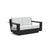 Nisswa Loveseat Sofas Loll Designs Black Cast Silver 