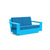 Nisswa Loveseat Sofas Loll Designs Sky Blue Canvas Regatta 