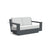 Nisswa Loveseat Sofas Loll Designs Charcoal Grey Cast Silver 