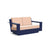 Nisswa Loveseat Sofas Loll Designs Navy Blue Cast Petal 