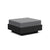 Nisswa Ottoman Ottoman Loll Designs Black Cast Charcoal 